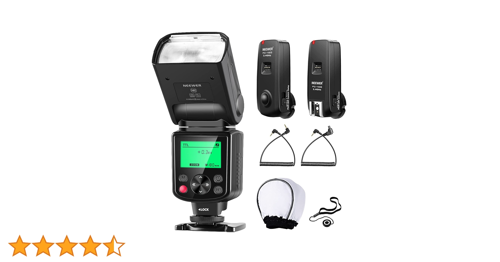 フラッシュ2灯+リモコン！遠隔フラッシュ撮影セット！各社対応！初心者OK！簡単！ フラッシュ2灯とリモコンのセット！遠隔フラッシュ撮影セット